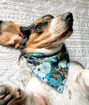 Spring Bandana, Flower Bandana, Tie Dog Bandana | Summer Bandana