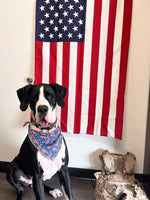 Patriotic | Memorial Day Bandana | USA | American Flag Bandana | Patriotic bandana