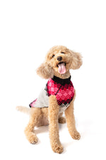 Pink Diamonds Wool Dog Sweater