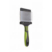 Finishing Soft Green Slicker Brush by Dog Fashion Spa