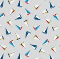 Load image into Gallery viewer, Nautical Bandana | Sailboat Bandana | Summer Bandana | Beach Bandana | Boating Bandana | Boat Bandana
