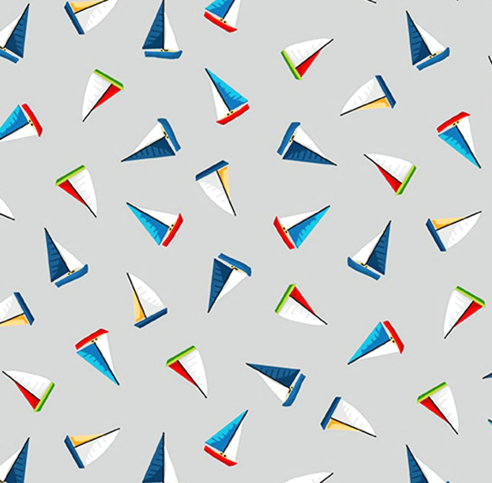 Nautical Bandana | Sailboat Bandana | Summer Bandana | Beach Bandana | Boating Bandana | Boat Bandana