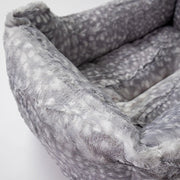 Cashmere Dog Bed Silver Fawn