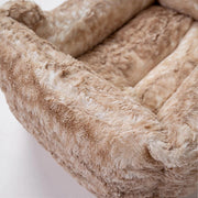 Cashmere Dog Bed Gold Fawn