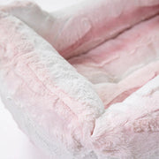 Cashmere Dog Bed Pink Angora