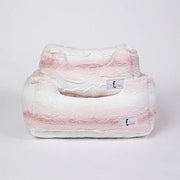 Cashmere Dog Bed Pink Angora