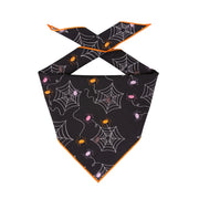 Halloween Bandana | Halloween Dog Bandana | Spiders