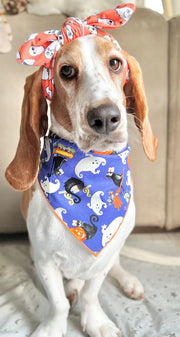 Halloween Bandana | Halloween Dog Bandana | Ghosts