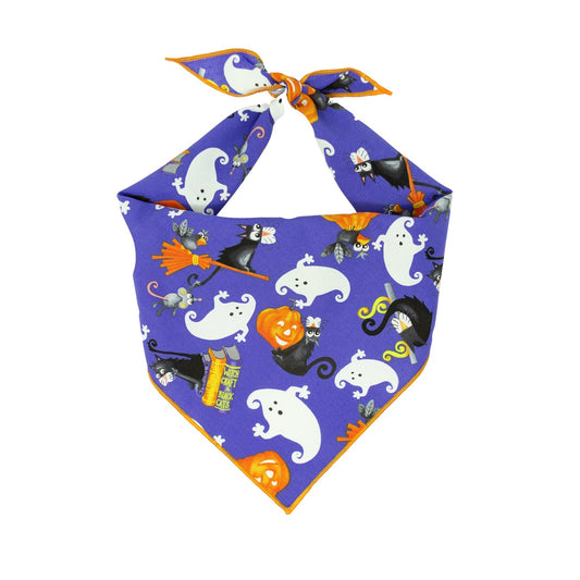 Halloween Bandana | Halloween Dog Bandana | Ghosts - Southlake Paws