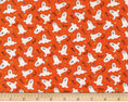 Load image into Gallery viewer, Halloween | Halloween Bow Tie | Bowtie | Ghosts on Orange Cotton - Southlake Paws
