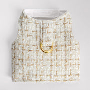 Chantel Tweed Dog Harness Cream