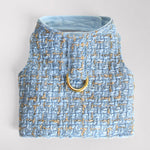 Chantel Tweed Dog Harness Blue