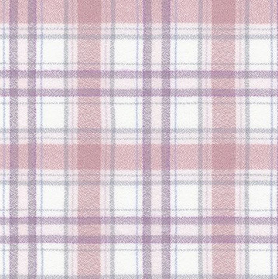 Flannel Dog Bandana, Plaid Bandana, Fall Bandana, High Quality Fabric, Lavender - Southlake Paws