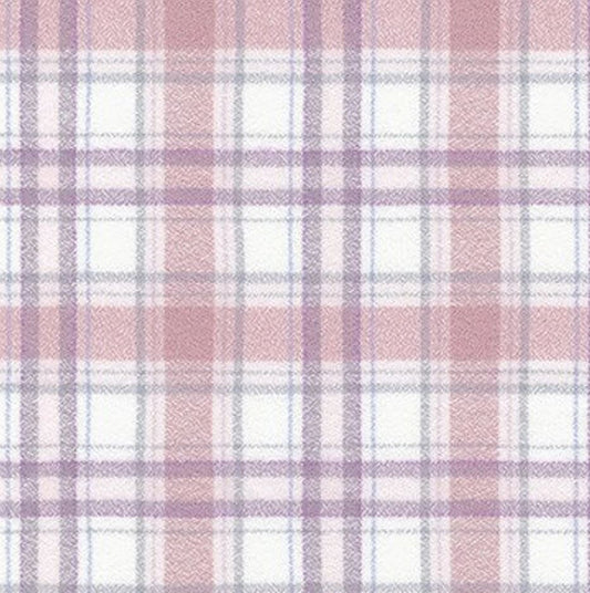 Flannel Dog Bandana, Plaid Bandana, Fall Bandana, High Quality Fabric, Lavender - Southlake Paws