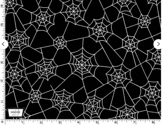 Halloween Bandana | Halloween Dog Bandana | Black Spider Web | Happy Howl-o-ween - Southlake Paws