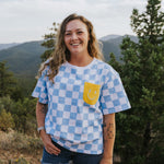 Human Oversized Cotton Smiley Tee