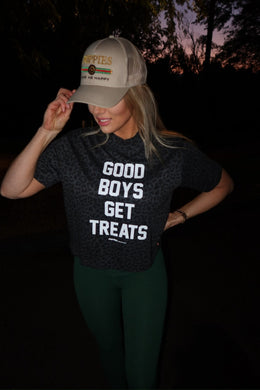 Good Boys Get Treats Crop Top | Gift for Dog Lovers & Pup Owners