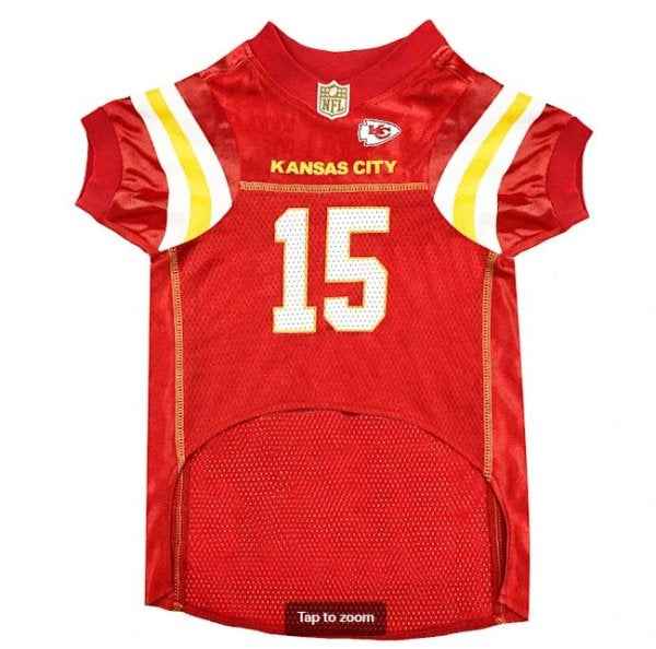 Patrick Mahomes Chiefs NFL Dog Jersey - Official Football Pet Fan Apparel