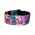 Load image into Gallery viewer, Floral Print Italian Leather Classic Collar
