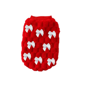 My Tiny Bows Furry Dog Sweater 