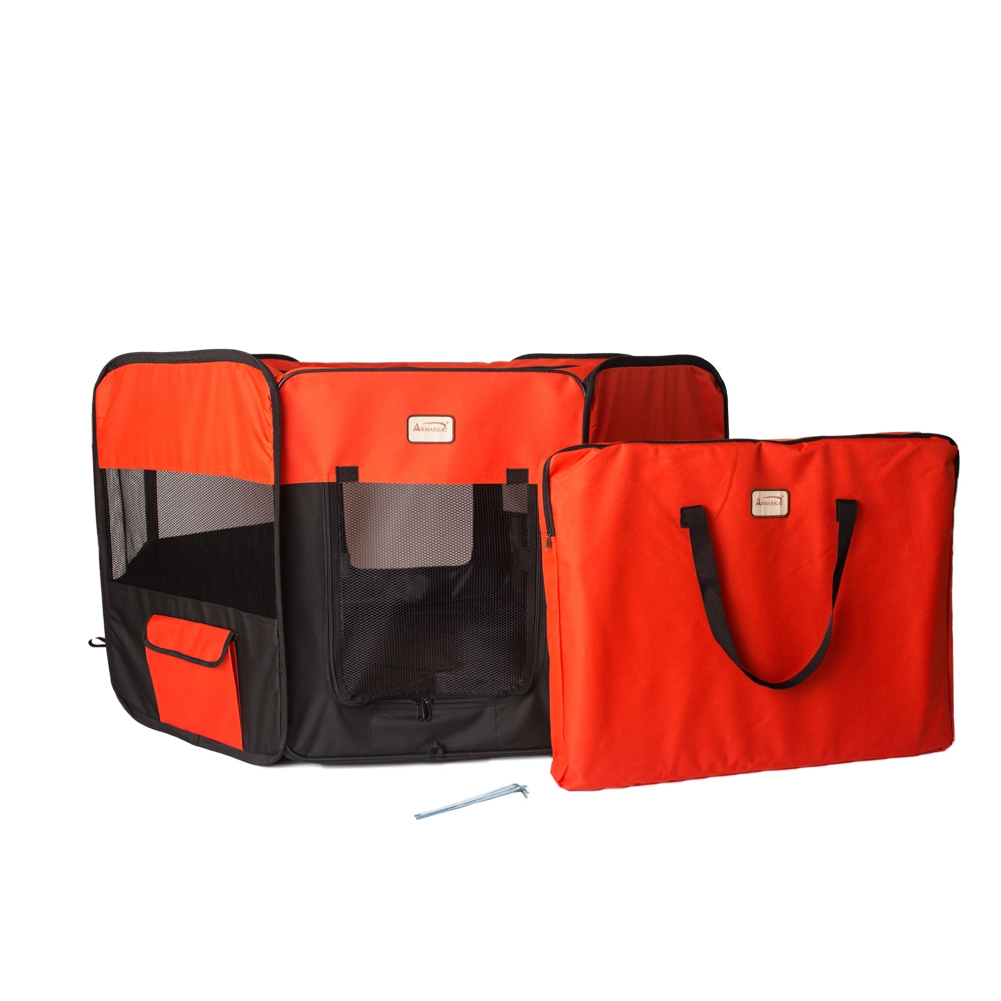 Armarkat Pet Furniture PP002R-XL - Black/Red - X-Large