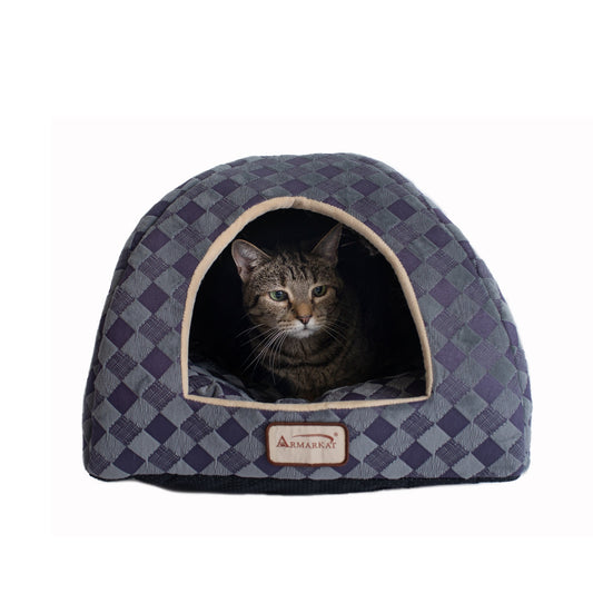 Armarkat Cat Bed C65HHG/LS - Purple/Gray