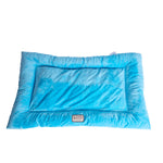 Armarkat M01CTL-M Medium Pet Bed Mat  Dog Crate Soft Pad With Poly Fill Cushion Sky Blue