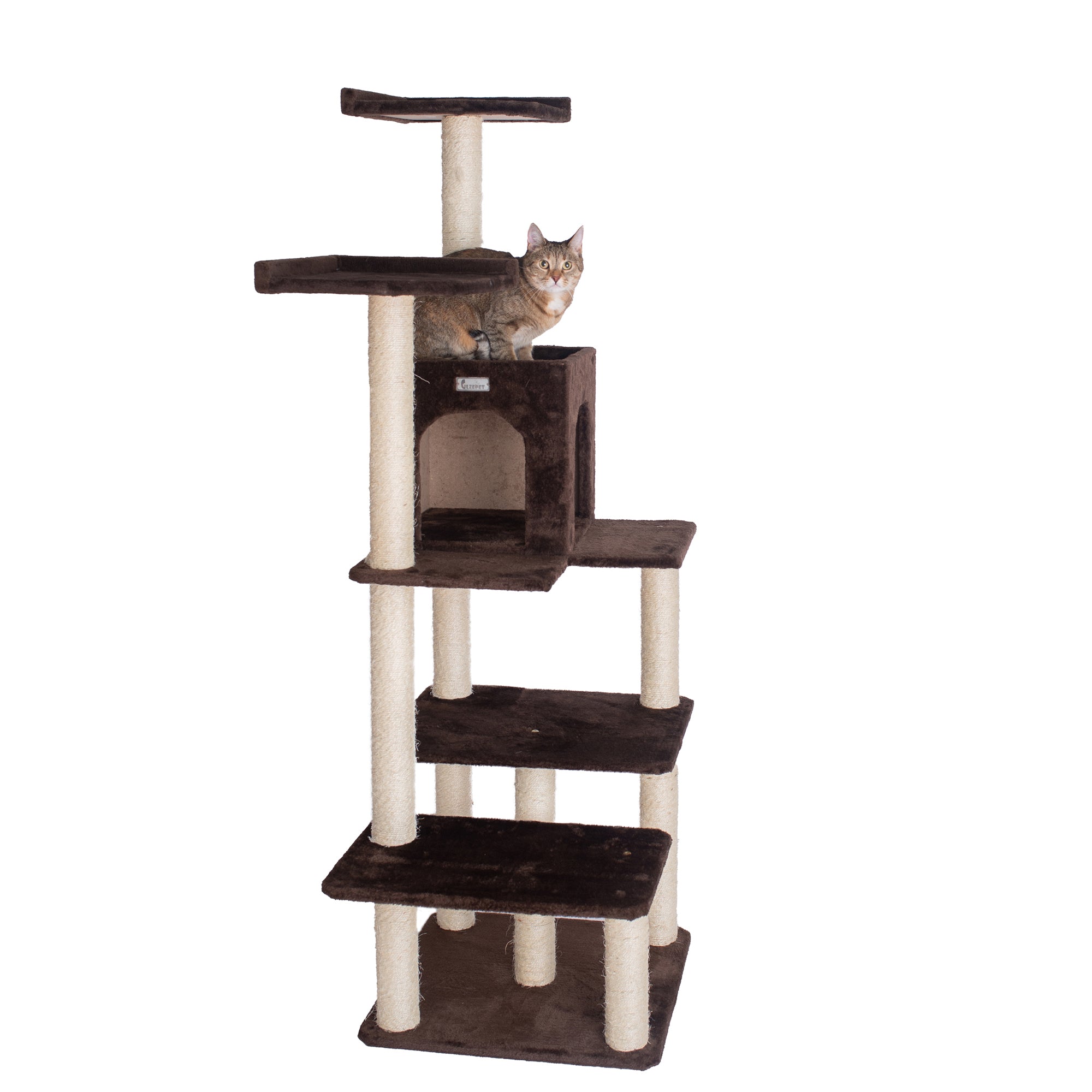 Armarkat Cat Condo GP78680723 - 66-Inch - Brown