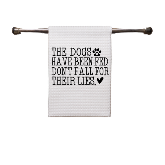 “Canine Con Artist” Microfiber Dish Towel