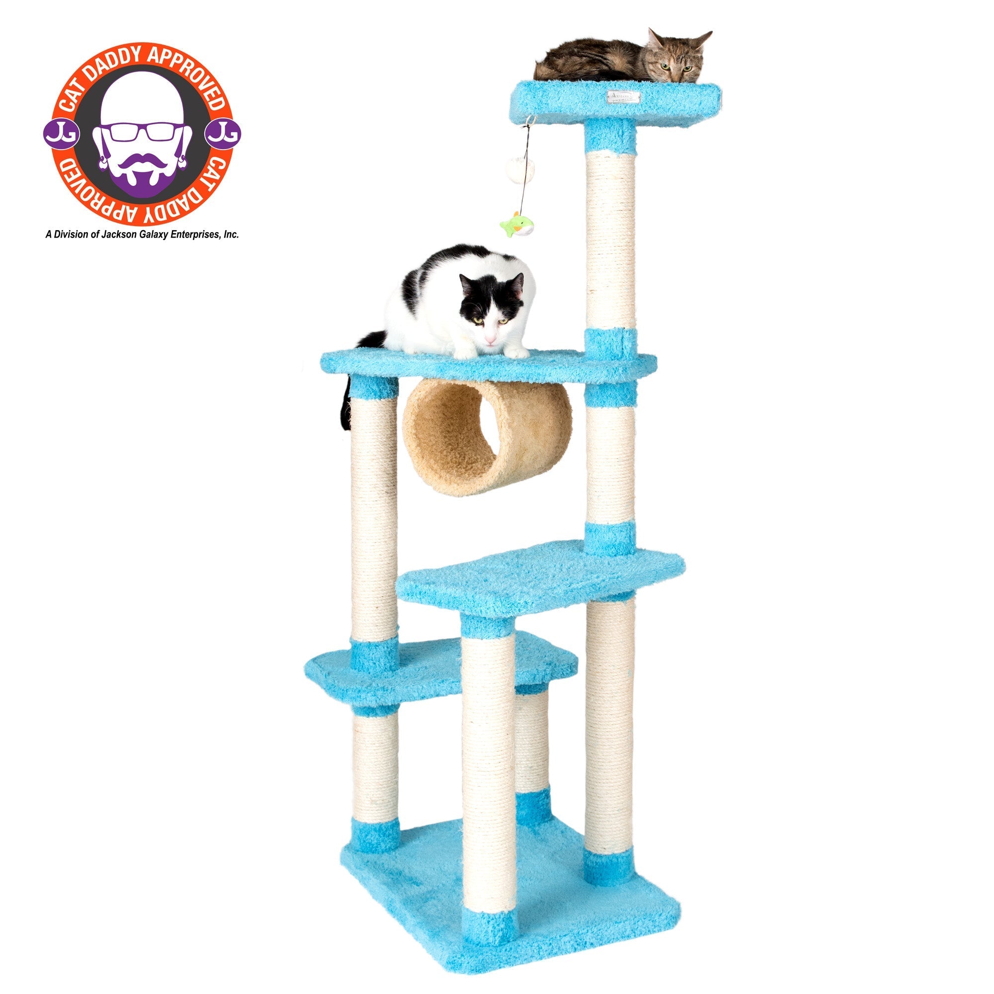 Armarkat Cat Tree X6105 - Sky/Blue