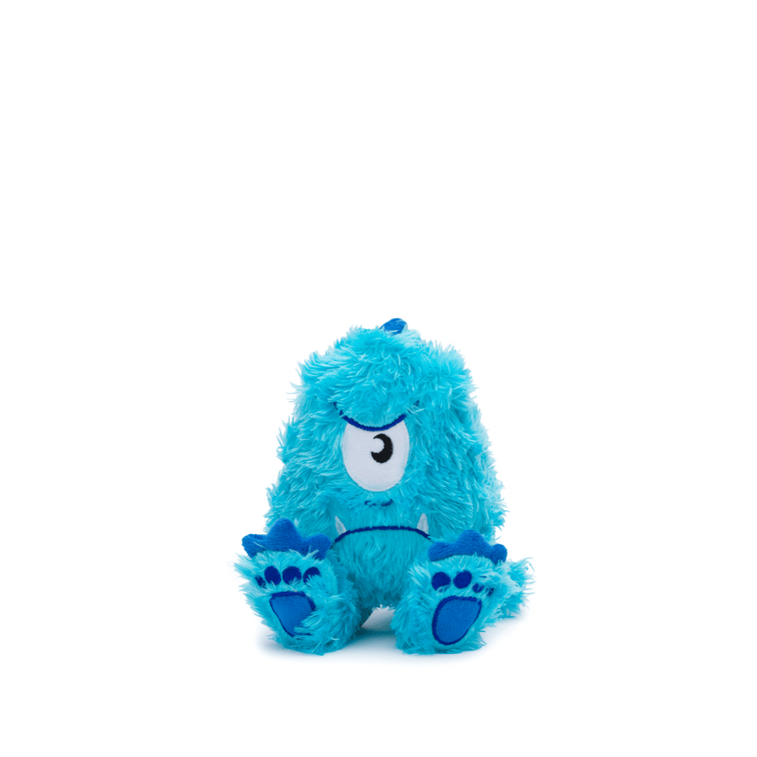 Fluffy Small Blue Monster - Southlake Paws
