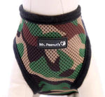 Mr. Peanut's PupTrek Harness and Leash Set,  Small Dog/Cat Soft Mesh Step In Harness Vest