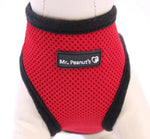 Mr. Peanut's PupTrek Harness and Leash Set,  Small Dog/Cat Soft Mesh Step In Harness Vest
