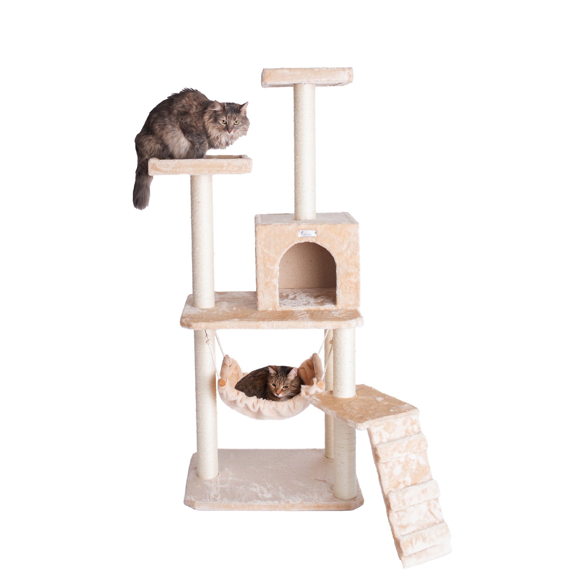 Armarkat Cat Condo GP78570921 - 57-Inch - Beige