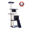 Load image into Gallery viewer, Armarkat 71" Navy Cat ClimbIng Tower Cat Scratching Furniture A7101
