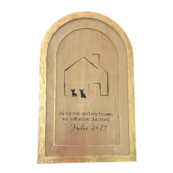 Faithful Home Pet Lover’s Plaque