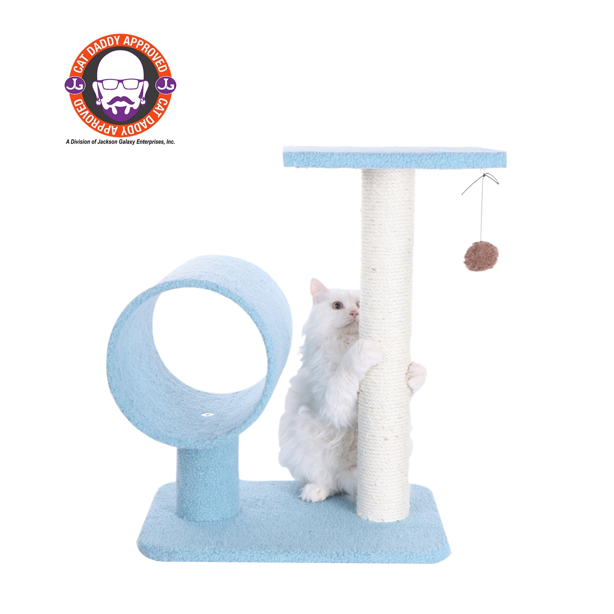 Armarkat Cat Tree B2501 - 25-Inch - Sky/Blue