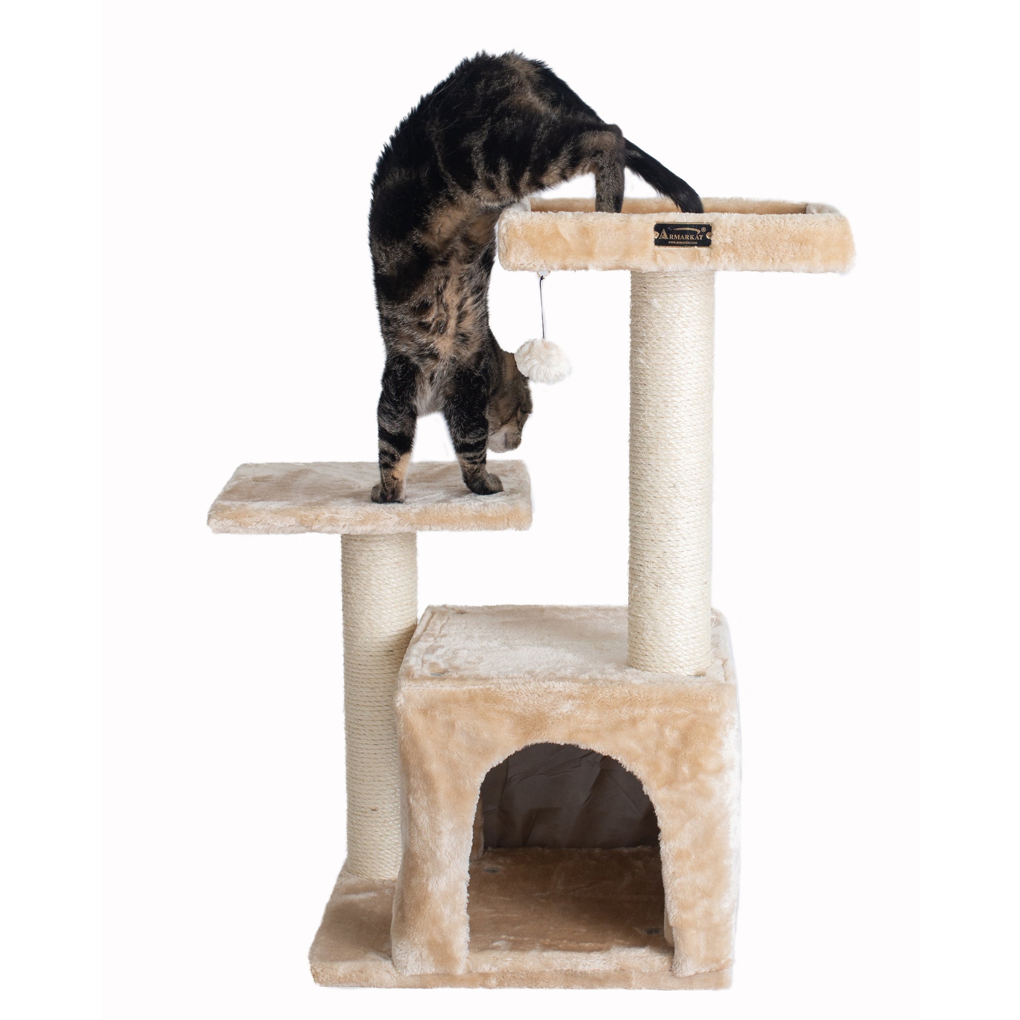 Armarkat Classic Cat Tree A3207 - 32-Inch - Beige