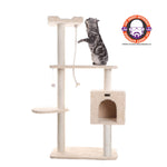 Armarkat Faux Fur Covered Cat Scratch Furniture 57
