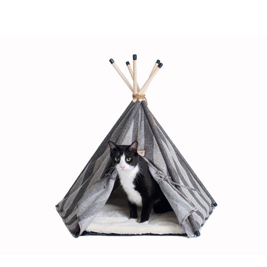 Armarkat Cat Teepee Bed C56HBS/SH - Gray