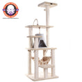 Load image into Gallery viewer, Armarkat 65" Cat Tree With Sisal Rope Hammock soft-side playhouse A6501
