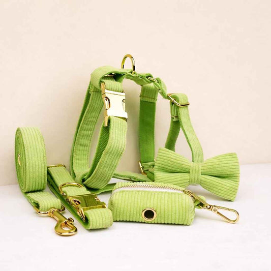 Apple Green Corduroy Set