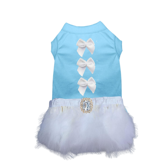 Winter Frost Tulle Couture Dress