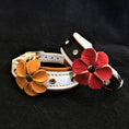 Load image into Gallery viewer, The "Flower" handmade puppy collar

