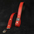 Load image into Gallery viewer, The "Eros" collar 2.5 inch wide RED
