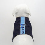 Personalized Denim Dog Harness Vest