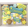 Load image into Gallery viewer, Congrats Themed Dog Treats Gift Box
