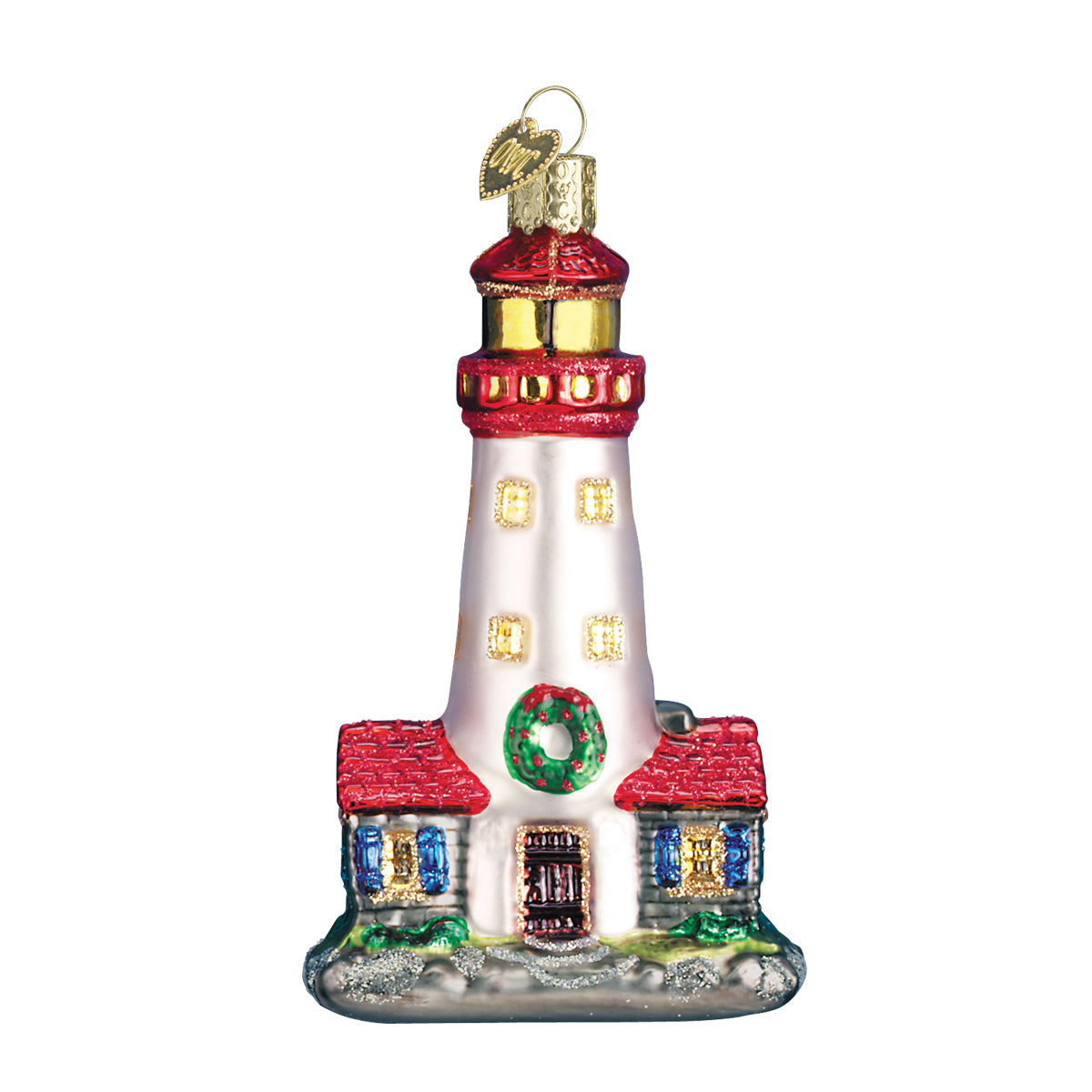Lighthouse Ornament - Southlake Paws