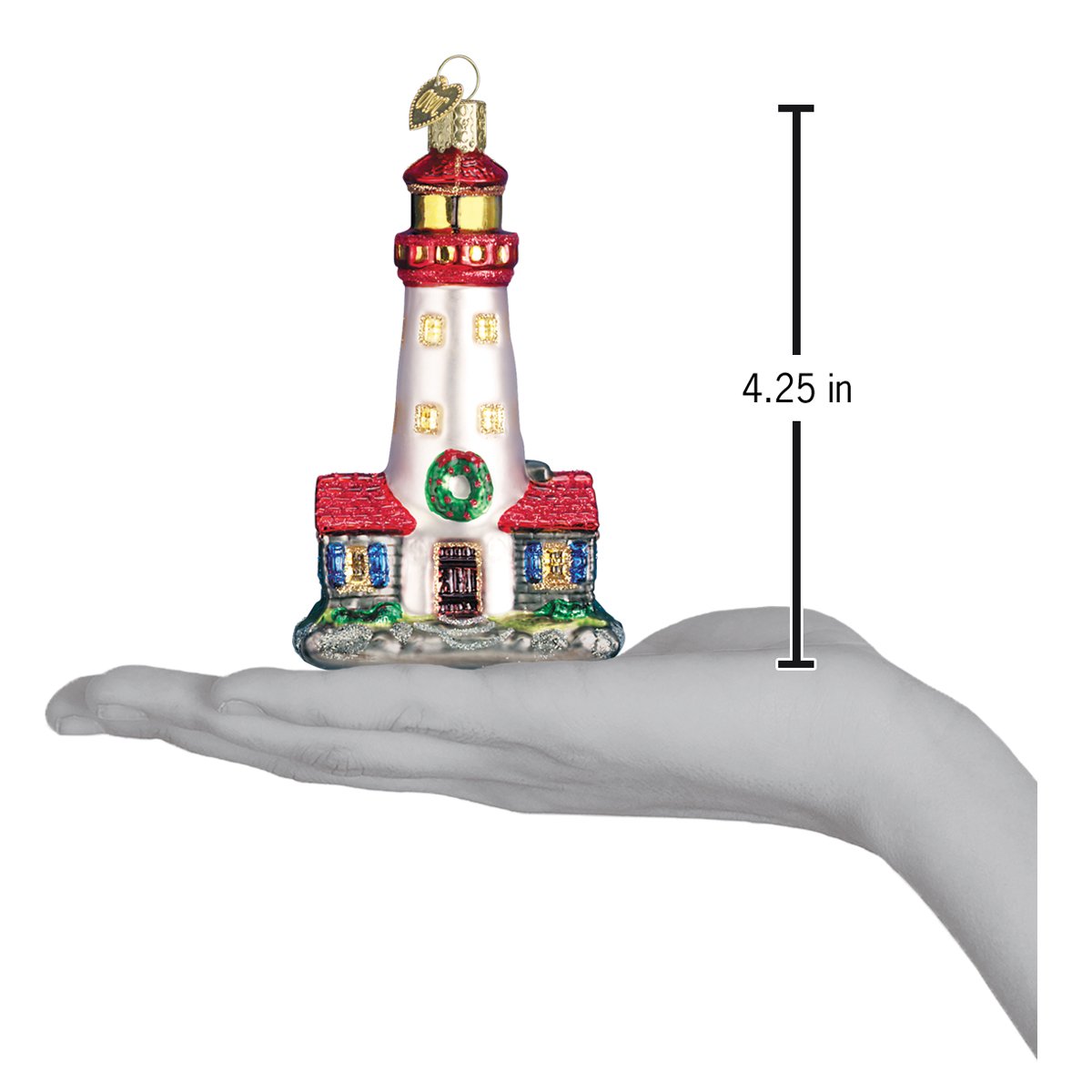 Lighthouse Ornament - Southlake Paws
