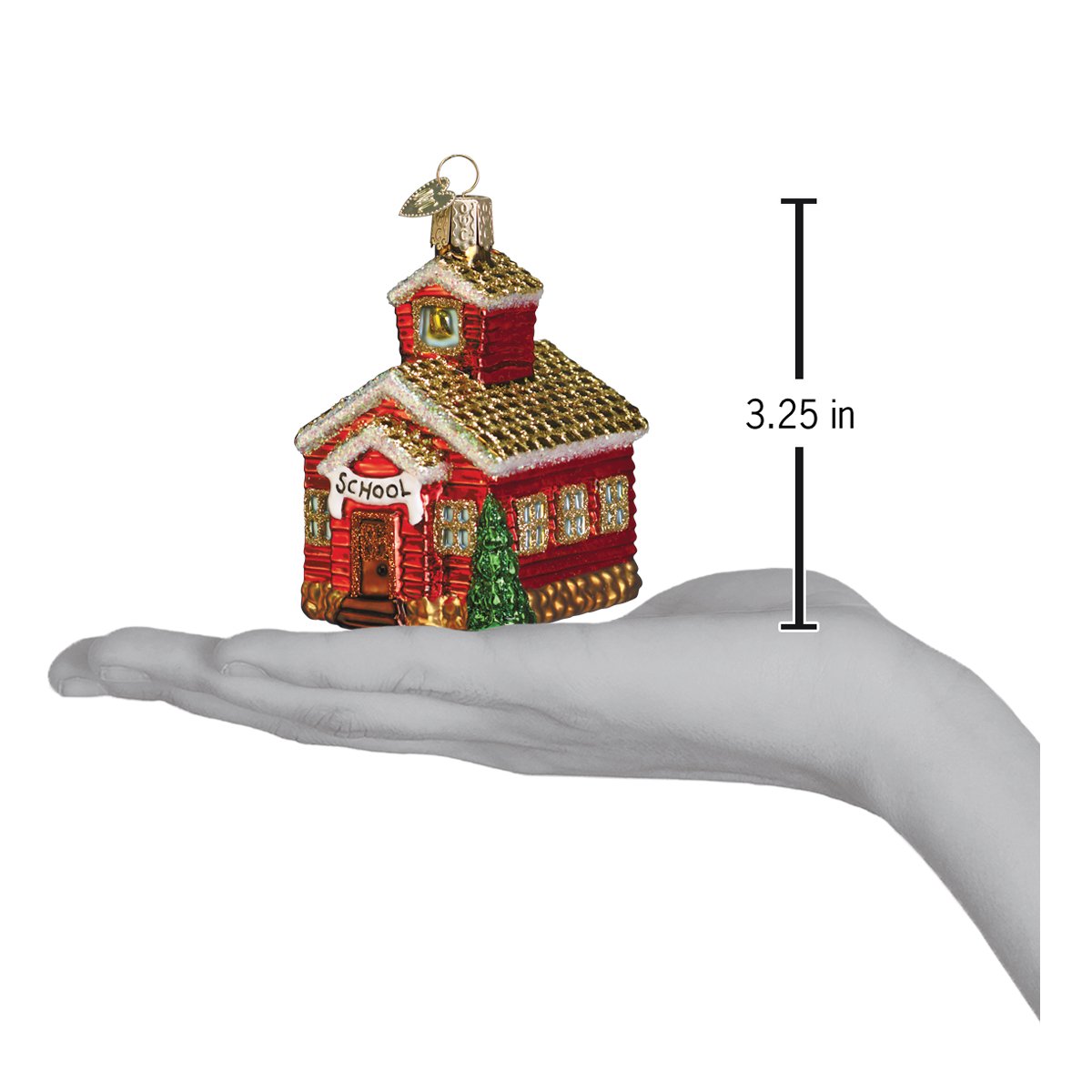School House Ornament - Southlake Paws